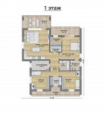 Дом из камня VZ-795